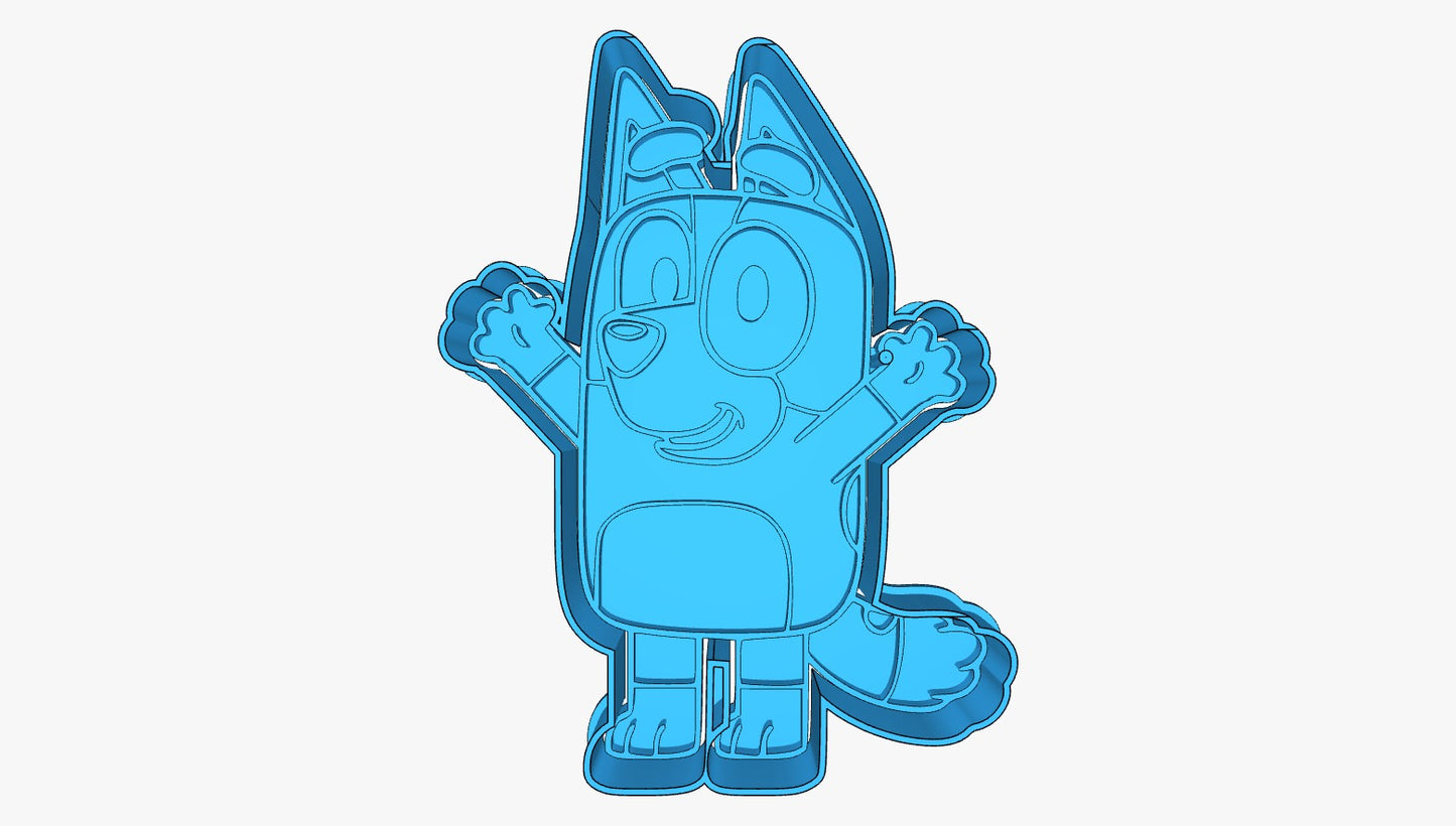 BINGO AMIGO DE BLUEY 4"