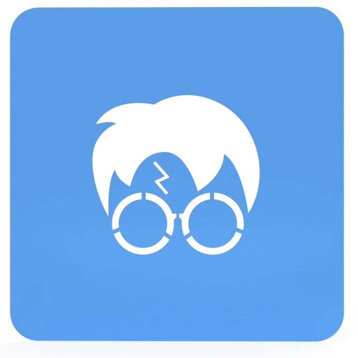 STENCIL DE HARRY POTTER 2.5"