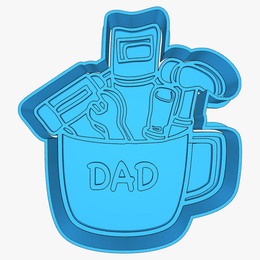 TAZA CON HERRAMIENTAS DAD 4"