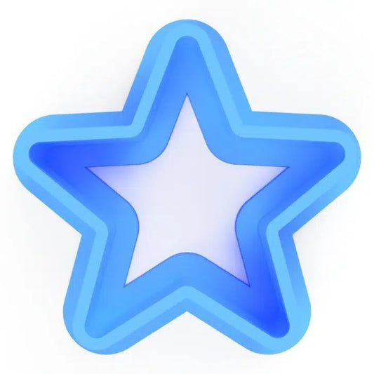 Cortador (molde) Estrella 1" - navidad