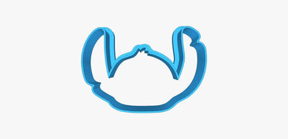 Cortador (molde) Silueta Stitch 3" - rostro