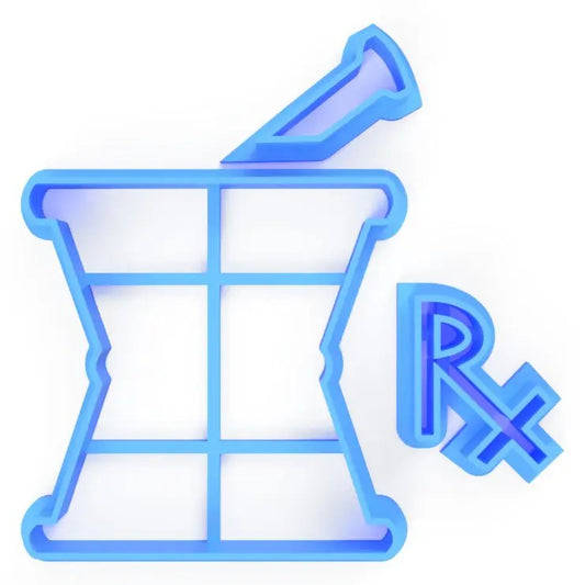 Cortador (molde) Logo de Farmacia - Insignia